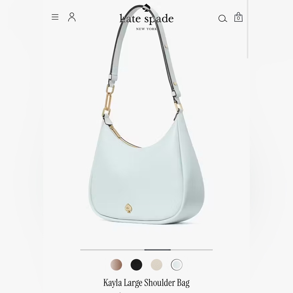 Kate Spade Sky Blue Kayla Shoulder Bag